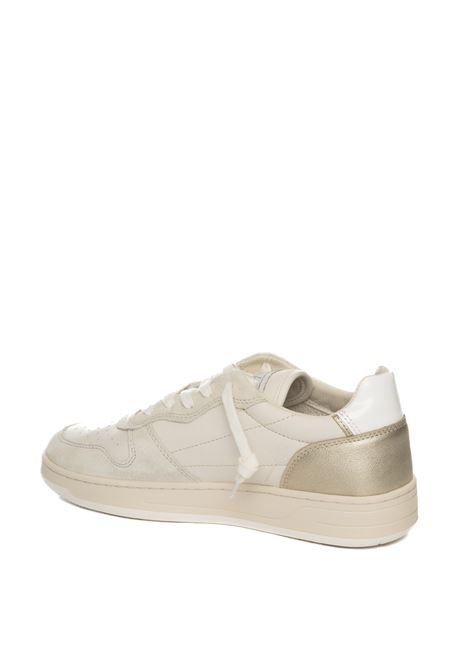 Sneaker court shiny bianco/platino D.A.T.E. | COURT DSHINY-WHI/PLATINUM